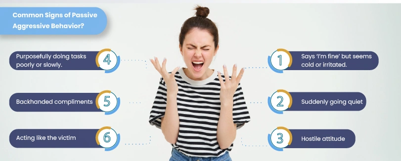 signs of passive aggressive behavior