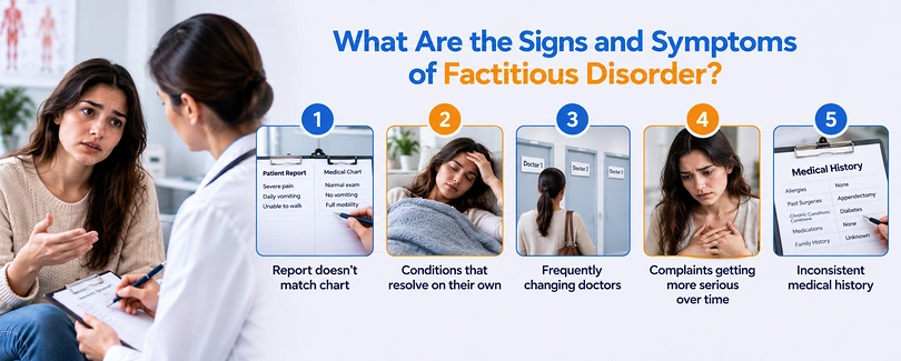 Signs and Symptoms of Factitious Disorder